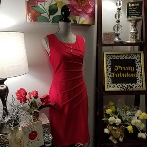 🔥🔥New Directions Red Sunburst Dress